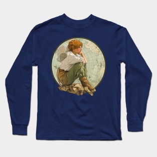 Young Aziraphale Long Sleeve T-Shirt